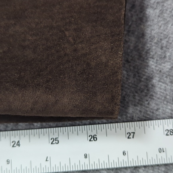 Vintage Margaret Godfrey Leather Suede Brown Pants Plus Size 20 - Picture 10 of 14